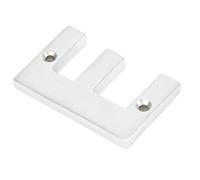 From The Anvil 83804E Satin Chrome Letter E