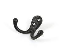 From The Anvil 83843 Black Celtic Double Robe Hooks