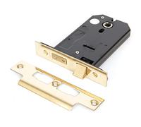 From The Anvil 91115 PVD 5" Horizontal 3 Lever Sash Lock