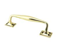 From The Anvil Aged Brass 230mm Art Deco Pull Handle