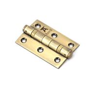 From The Anvil Aged Brass 3 Inch Ball Bearing Butt Hinge (Pair) Ss