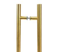 From The Anvil Aged Brass (316) 0.6M T Bar Handle B2B 32mm Dia.