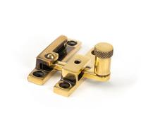 From The Anvil Aged Brass Brompton Quadrant Fastener - Narrow