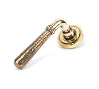 From The Anvil Aged Brass Hammered Newbury Lever On Rose Set (Art Deco) - Unsprung