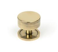 From The Anvil Aged Brass Kelso Cabinet Knob - 38mm (Plain)