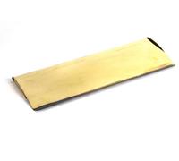 From The Anvil Aged Brass Large Letter Plate Cover