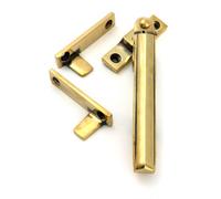 From The Anvil Aged Brass Night-Vent Locking Art Deco Fastener