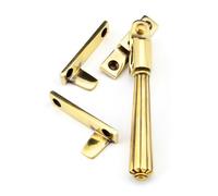 From The Anvil Aged Brass Night-Vent Locking Hinton Fastener