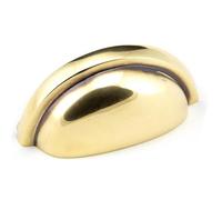 From The Anvil Aged Brass Regency Concealed Drawer Pull