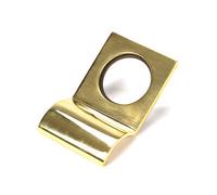 From the Anvil Aged Brass Rim Cylinder Lock Pull
