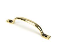 From The Anvil Aged Brass Slim Sash Pull
