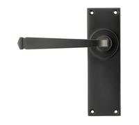 From The Anvil Aged Bronze Avon Lever Latch Set