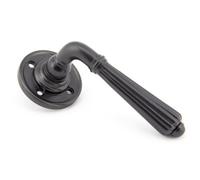 From The Anvil Aged Bronze Hinton Lever On Rose Set - Unsprung