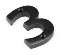From The Anvil Aged Bronze Numeral 3