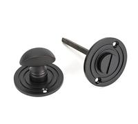 From The Anvil Aged Bronze Round Bathroom Thumbturn