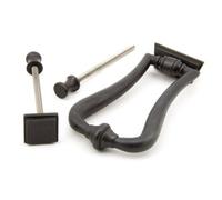 From The Anvil Aged Bronze Slimline Art Deco Door Knocker