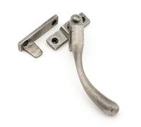 From The Anvil Antique Pewter Night-Vent Locking Peardrop Fastener - Rh