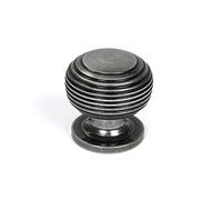 From the Anvil Beehive Cabinet Knob 30mm - Pewter