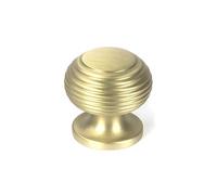 From the Anvil Beehive Cabinet Knob 30mm - Satin Brass