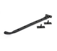 From The Anvil Black 12 Inch Cast Peardrop Stay