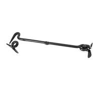 From The Anvil Black 12 Inch Forged Cabin Hook