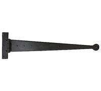 From The Anvil Black 18 Inch Penny End T Hinge (Pair)