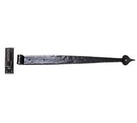 From The Anvil Black 24 Inch Hook & Band Hinge (Pair)