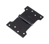 From The Anvil Black 4 Inch x 4 Inch x 6 Inch Parliament Hinge (Pair) ss