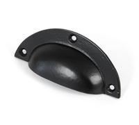 From The Anvil Black 4" Plain Drawer Pull