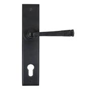 From the Anvil Black Avon Lever Espag. Lock Set