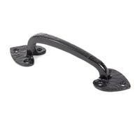 From The Anvil Black Cast 8 Inch Gothic Pull Handle