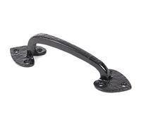 From The Anvil Black Cast 8 Inch Gothic Pull Handle