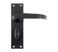 From The Anvil Black Deluxe Lever Bathroom Set