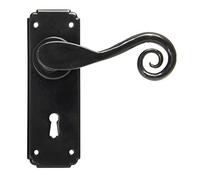 From the Anvil Black Monkeytail Lever Lock Set