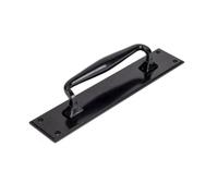 From The Anvil Black Pull Handle On Backplate