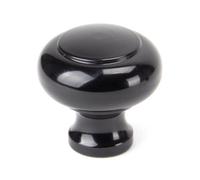 From The Anvil Black Regency Cabinet Knob - Large