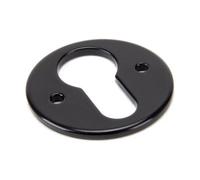From The Anvil Black Regency Euro Escutcheon