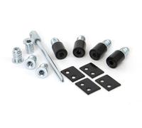 From The Anvil Black Secure Stops (Pack Of 4)