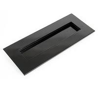 From The Anvil Black Small Letter Plate