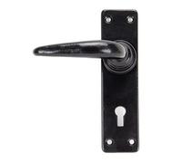 From the Anvil Black Smooth Lever Lock Set