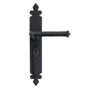 From The Anvil Black Tudor Lever Bathroom Set