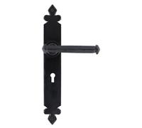 From The Anvil Black Tudor Lever Lock Set