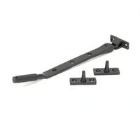from The Anvil Brompton Non-Locking Casement Stays (Lead TIME: 2-3 Days) Traditional Window Hardware Arms (Black, 338mm)