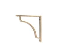From The Anvil Burnished Brass Abingdon Shelf Bracket (150mm X 150mm)
