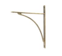 From The Anvil Burnished Brass Apperley Shelf Bracket (314mm X 250mm)