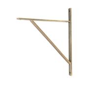 From The Anvil Burnished Brass Chalfont Shelf Bracket (314mm X 250mm)