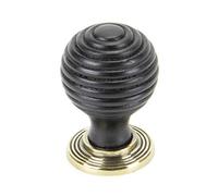 From the Anvil Ebony and AB Beehive Cabinet Knob 35mm
