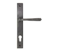 From The Anvil External Beeswax Avon Slimline Lever Espag. Lock Set