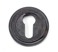 From The Anvil External Beeswax Round Euro Escutcheon (Art Deco)