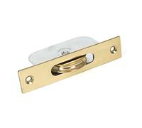 From The Anvil Lacquered Brass Square Ended Sash Pulley 75kg